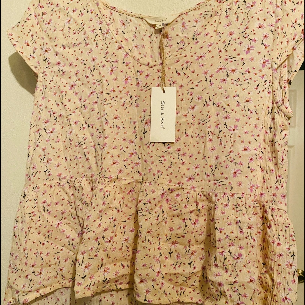 Cute Floral Top